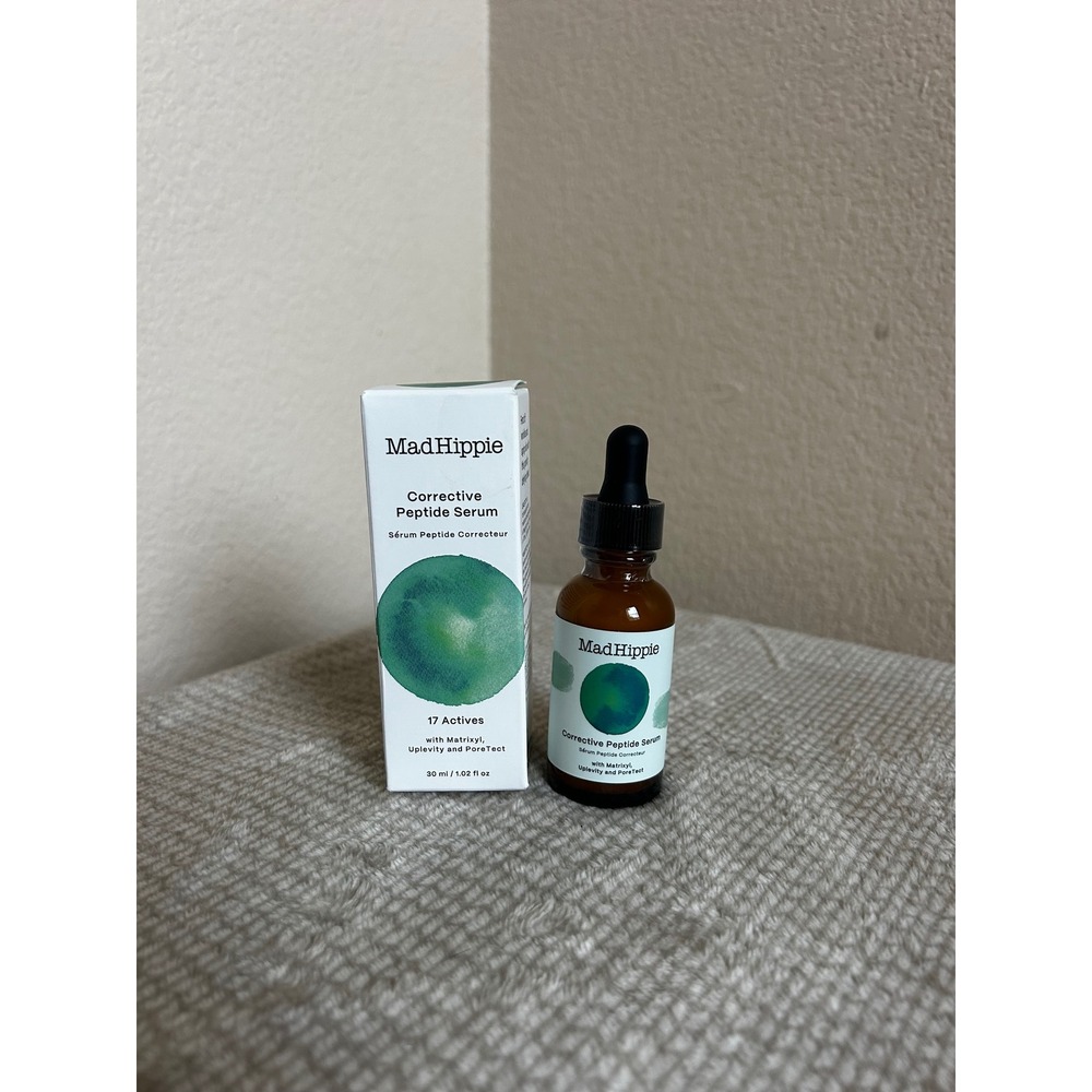 Mad Hippie Corrective Peptide Serum 17 Actives Matrixyl Uplevity 1.02 fl oz 30ml